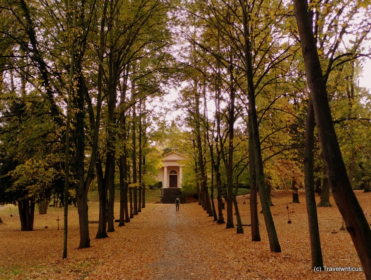 Historic cemetery in Weimar