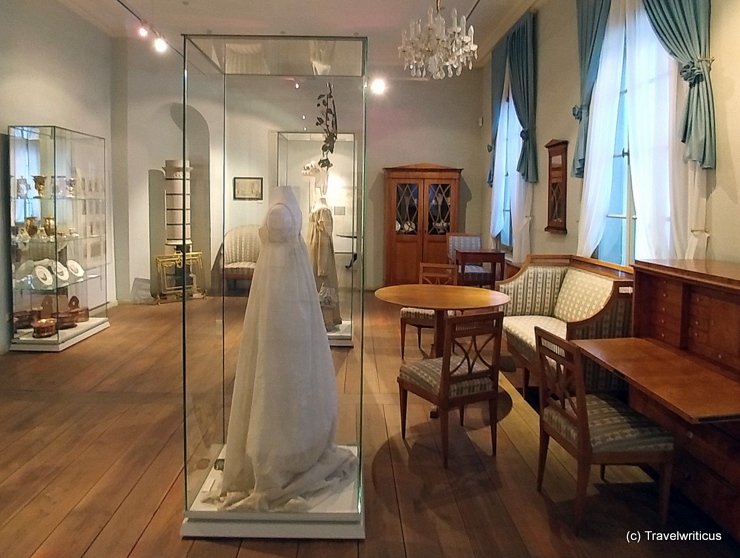 Exhibition room at the municipal museum of Weimar