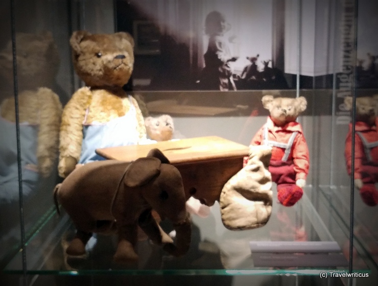 Teddy bears at the municipal museum of Weimar