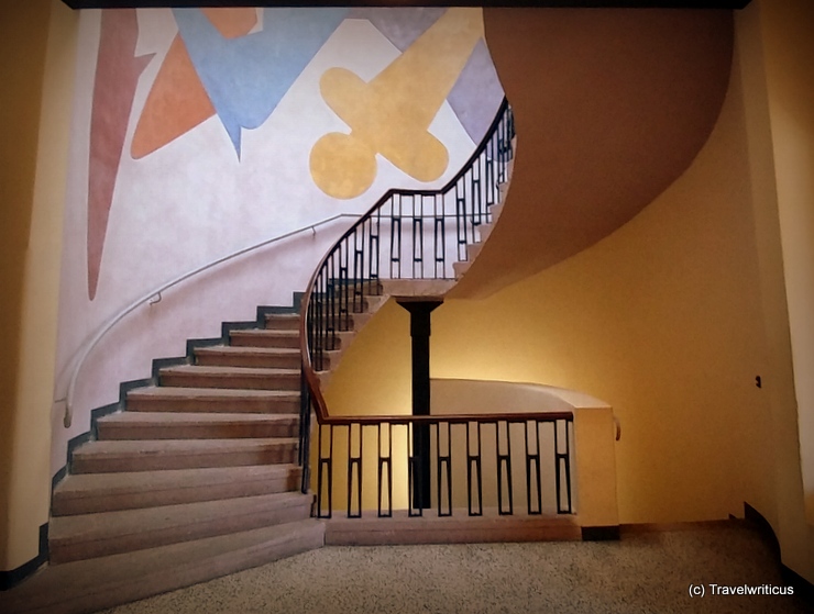 Mural by Oskar Schlemmer in Weimar