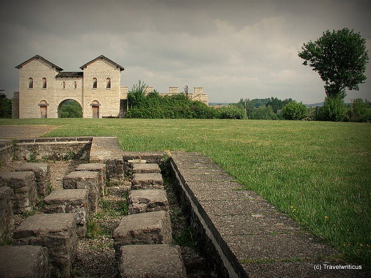 Roman fort Biriciana in Weißenburg, Germany