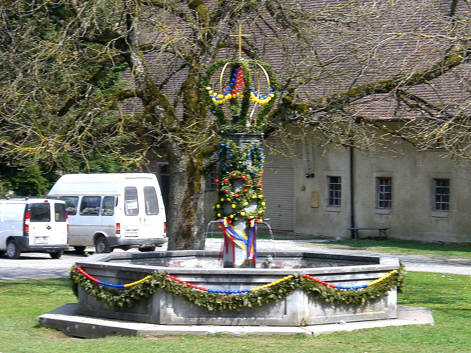 Easter Well (Osterbrunnen) in Wolfegg