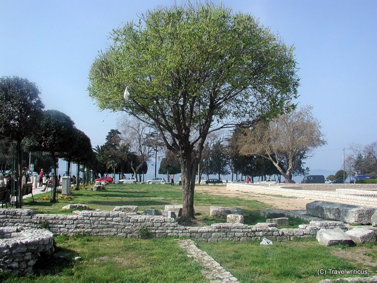 Roman forum in Zadar, Croatia